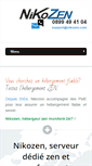 Mobile Screenshot of nikozen.com